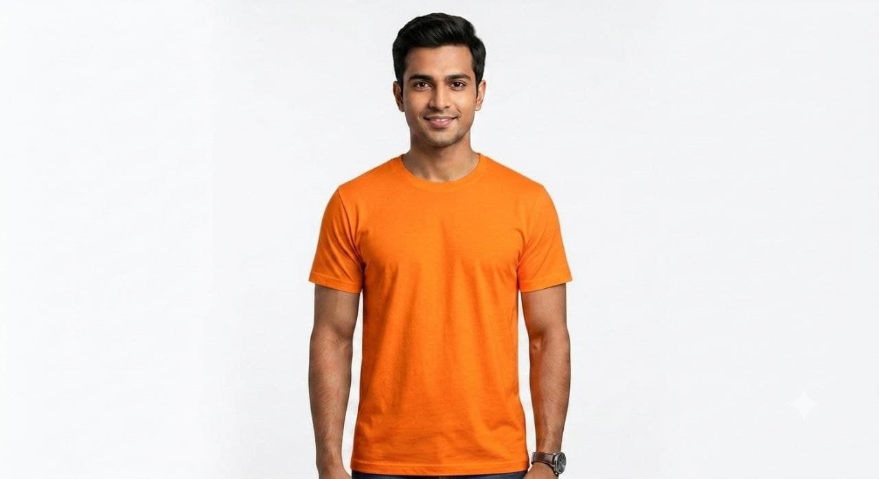 Polyester 140 GSM Round Neck T-Shirt